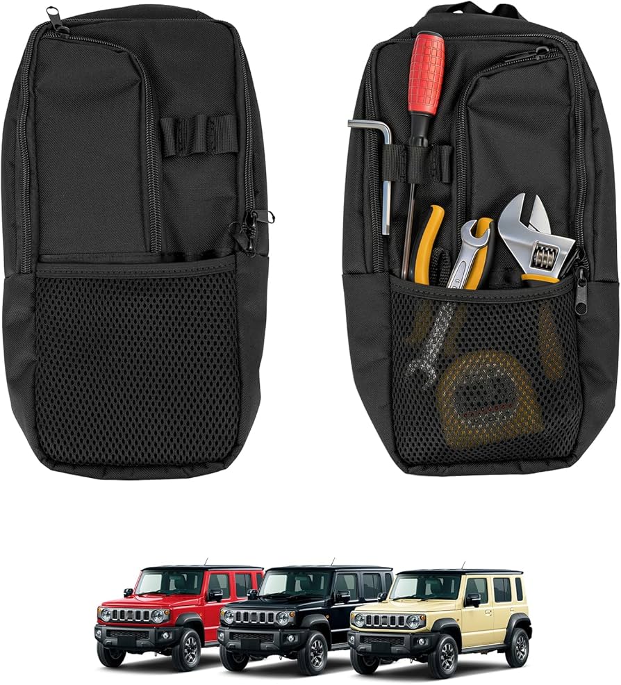 Amazon.co.jp: TELLIKA ジムニー ノマド JC74専用 荷室窓収納バッグ 車